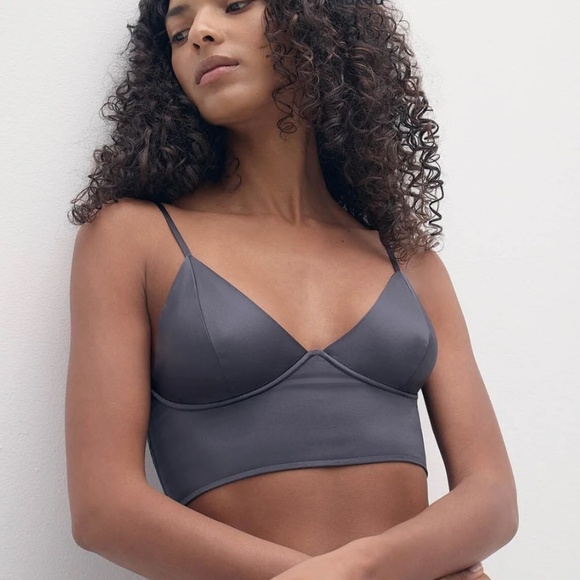 Naked Cashmere SASHA SILK BRALETTE - Picture 1 of 7